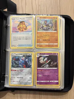 300 + Pokemon Cards in Mewtwo binder EXCELLENT condition - Image 1