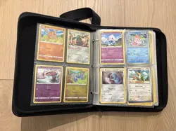 300 + Pokemon Cards in Mewtwo binder EXCELLENT condition - Image 2