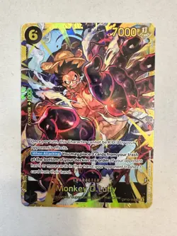 One Piece Royal Blood Monkey D. Luffy OP10-118 Secret Rare Card English Edition - Image 1