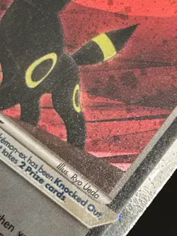 Umbreon EX Unseen Forces Holo Card 112/115 Played Condition - Image 4