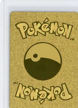 Pokemon Gold Foil Fan Art Card MEOWTH Vmax 300HP SWSH005 - Image 2