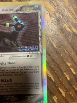 Umbreon Delta Species 17/113 Pokemon Card English Reverse Foil Stamped TCG CCG - Image 2