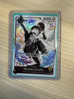 One Piece TCG - ST29-001 Alt Art Leader Card - Monkey.D.Luffy - Image 1