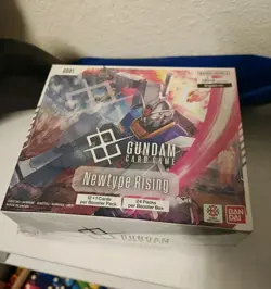 GUNDAM CARD GAME: Newtype Rising Booster Box GD01 BANDAI English - Image 1