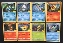 8 X McDonalds HOLO Celebrations 2021 Bundle Pokemon Cards Charmander Squirtle - Image 1