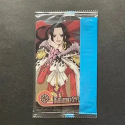 PREORDER Very Rare Boa Hancock One Piece x Morinaga Wafer Clear Card Sealed - Image 1