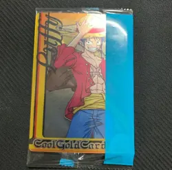 PREORDER Monkey D Luffy Japanese One Piece Morinaga Clear Card Sealed - Image 1