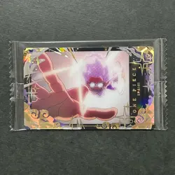 S4482 Monkey D Luffy OP4-14 SR Japanese One Piece Itajaga Wafer Card Sealed J13 - Image 1