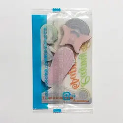 S4214 Camie Japanese One Piece Morinaga Clear Card Sealed Vintage YD28 - Image 2
