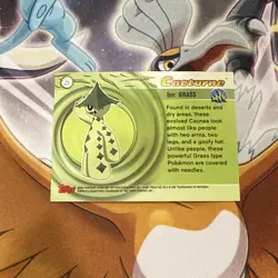 Pokemon Topps Advanced Card Holo Foil Cacturne #21 Rare LP/NM - Image 3