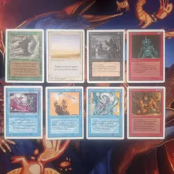 25 different Unlimited cards Magic The Gathering near mint/light play - Image 2