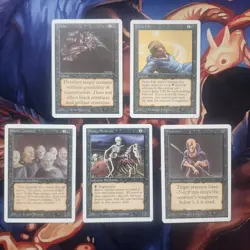 25 different Unlimited cards Magic The Gathering near mint/light play - Image 4