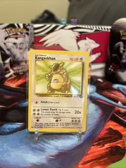 Pokemon TCG Kangaskhan Jungle 21/64 Unlimited Regular Rare Card LP Condition - Image 1