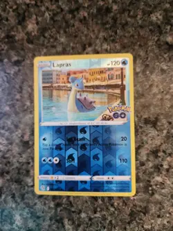 Lapras Reverse Holo 023/078 Pokemon Go Pokemon TCG Card Near Mint + p29 - Image 1
