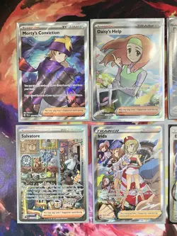 Pokemon TCG Full Art Trainer Cards Lot Of 10 Near Mint Condition - Image 4