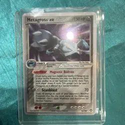Pokemon TCG 2007 EX Power Keepers Beldum Metang Metagross ex Lot 3 Cards - Image 2