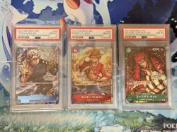 PSA 10 Luffy Law Kid Complete Set ONE PIECE Card Championship Promo Japanese - Image 1