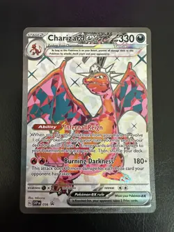 Charizard ex SVP 056 Promo Pokemon Card - Image 1