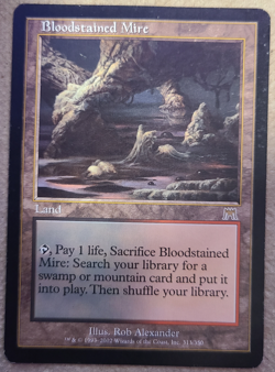 MTG Bloodstained Mire Onslaught Lightly / Moderately Played - Image 1
