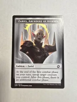 Emblem - Zariel, Archduke of Avernus Adventures in the Forgotten Realms Regular - Image 1