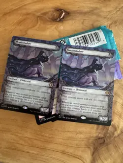 2x Moonshadow (0131) (Showcase) Lorwyn Eclipsed Foil & Non-foil - Image 1