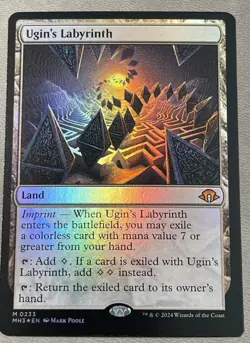 Ugin's Labyrinth (Foil) - MTG Magic The Gathering - Modern Horizons 3 - NM - Image 1