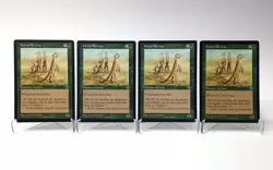 (4) Magic: The Gathering Karoo Meerkat MTG Vintage 1996 Mirage LP - Image 1