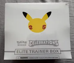 Pokemon Celebrations ETB Elite Trainer Box 25th Anniversary Brand New Sealed!! - Image 1