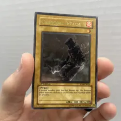 Yugioh Charcoal Inpachi SOD-EN001 Ultimate Rare 1st Edition LP - Image 1