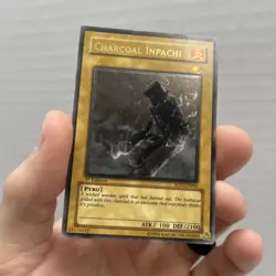 Yugioh Charcoal Inpachi SOD-EN001 Ultimate Rare 1st Edition LP - Image 2