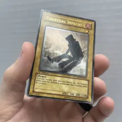Yugioh Charcoal Inpachi SOD-EN001 Ultimate Rare 1st Edition LP - Image 4