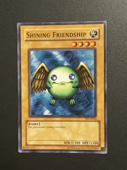 YUGIOH Shining Friendship TP1-E024 Tournament Pack 1 Common Euro Print - Image 1