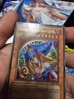 Yugioh Dark Magician Girl MFC-000 Unlimited Damaged Condition - Image 3