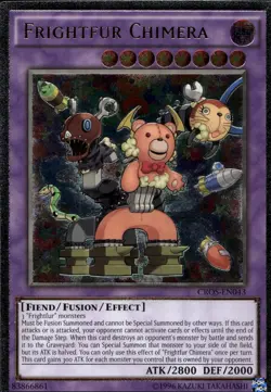 Frightfur Chimera EU Unl Ed Ultimate Rare CROS-EN043 Yu-Gi-Oh! - Image 1