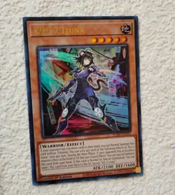 K9-17 Izuna JUSH-EN031 Ultra Rare Yu-Gi-Oh! Justice Hunters NM/MINT - Image 1