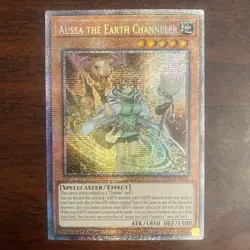 Yugioh Aussa the Earth Channeler POTE-EN032 Starlight Rare 1st Ed NM - Image 1