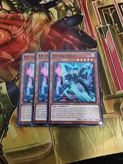3X K9-66a Jokul (JUSH-EN032) - Super Rare - 1st Edition NM Yugioh - Image 1