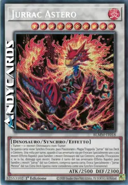 JURRAC ASTERO • Segreta • BLMM IT018 • 1Ed • Yugioh! • ANDYCARDS - Image 1