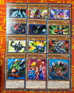 YUGIOH PEGASUS TOON ANIME DECK SET CORE NM INCLUDES EVERYTHING PICTURED x1 LDS1 - Image 1