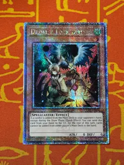 YUGIOH DROLL & LOCK BIRD QUARTER CENTURY SECRET RARE 1ST NM RA02-EN006 - Image 1