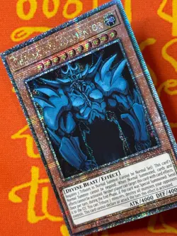 YUGIOH OBELISK THE TORMENTOR QUARTER CENTURY SECRET RARE 1ST NM RA04-EN116 - Image 3