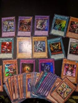 yugioh cards bundle old and new blue eyes dark magician hero kuriboh - Image 4