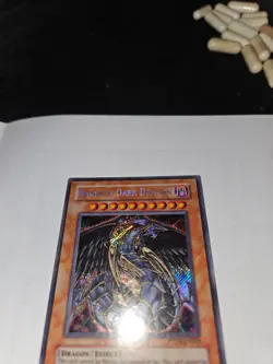 Yugioh-Rainbow Dark Dragon-Secret Rare-UNL-PTDN EN003 (MP) - Image 4