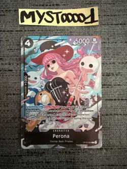 Carte One Piece Perona OP10-092 C Foil Anglaise Exc - Image 1