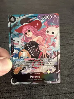Carte One Piece Perona OP10-092 C Foil Anglaise Exc - Image 5
