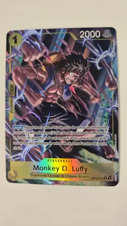 Carte One Piece - Monkey D. Luffy - Supernovas/Equipage de Chapeau de paille - Image 1