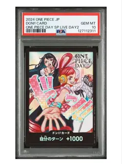 PSA 10 One Piece Don!! Card Uta & Ado One Piece Day Dallas 2025 GEM MINT JPN - Image 1