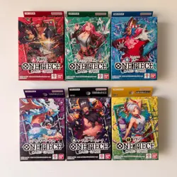 ONE PIECE TCG 6 SEALED SET ST-23 ST-24 ST-25 ST-26 ST-27 ST-28 - Image 1