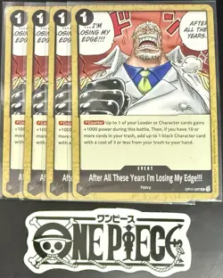 4 x One Piece OP11-097 UC After All These.- ENG - Regular - Playset - TCG - NM/M - Image 1