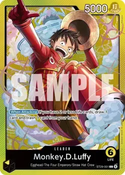 One Piece Card Game Starter Deck ST-29 Egghead ENG - Image 2